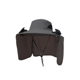 Summer Outdoor Sun Protection Wide-Brimmed Fisherman Solar Hat (with Neck Cover)