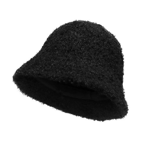 Autumn & Winter Faux Lamb Wool Bucket Hat