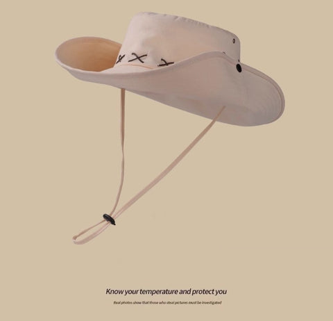 Wide Brim Western Cowgirl Hat with Wind Strap – Felt Soft Wool Cowboy Hat for Women