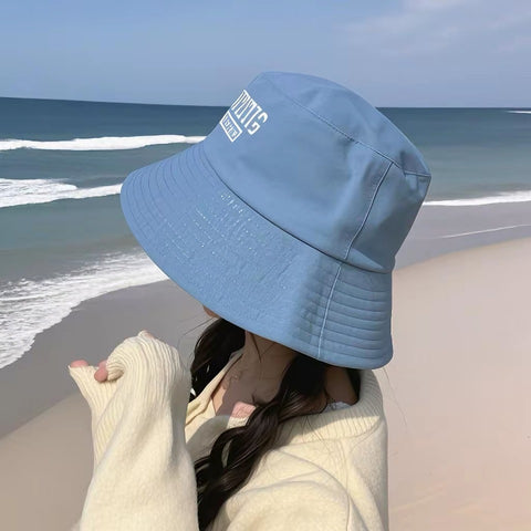 Retro Washed Cotton Fisherman Hat – Casual Sun Protection for Men & Women