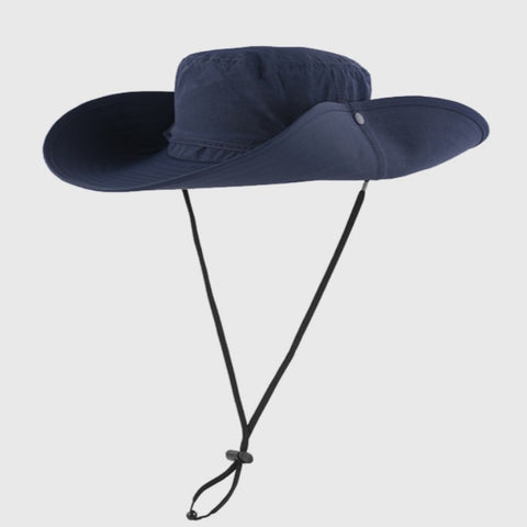 Wide Brim Sun Hat, Waterproof & UV Protection, Suitable for Outdoor Hiking, Climbing, and Fishing