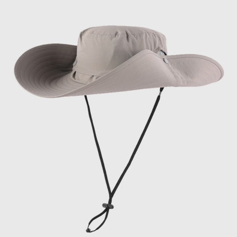 Wide Brim Sun Hat, Waterproof & UV Protection, Suitable for Outdoor Hiking, Climbing, and Fishing