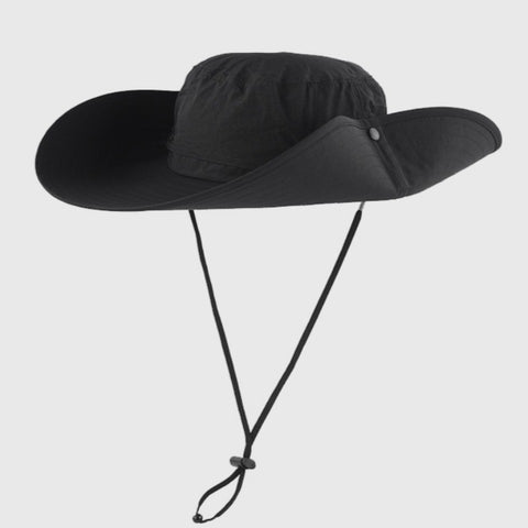 Wide Brim Sun Hat, Waterproof & UV Protection, Suitable for Outdoor Hiking, Climbing, and Fishing