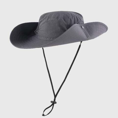 Wide Brim Sun Hat, Waterproof & UV Protection, Suitable for Outdoor Hiking, Climbing, and Fishing