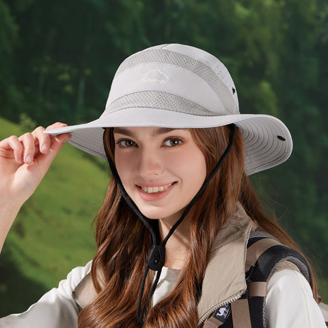 New Quick-Dry Breathable Sun Hat for Hiking and Camping