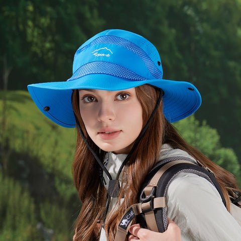 New Quick-Dry Breathable Sun Hat for Hiking and Camping
