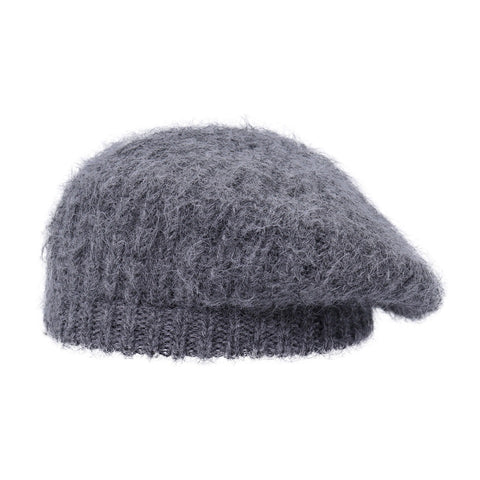 Fashionable Knit Beret – Comfortable, Loose Fit, Face-Slimming, Elegant Style