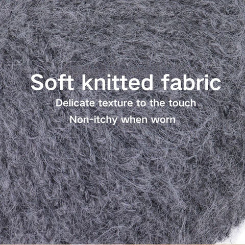 Fashionable Knit Beret – Comfortable, Loose Fit, Face-Slimming, Elegant Style