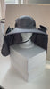 Summer Outdoor Sun Protection Wide-Brimmed Fisherman Solar Hat (with Neck Cover)
